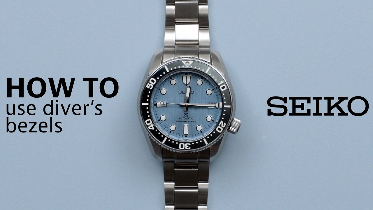 How to use diver's bezels