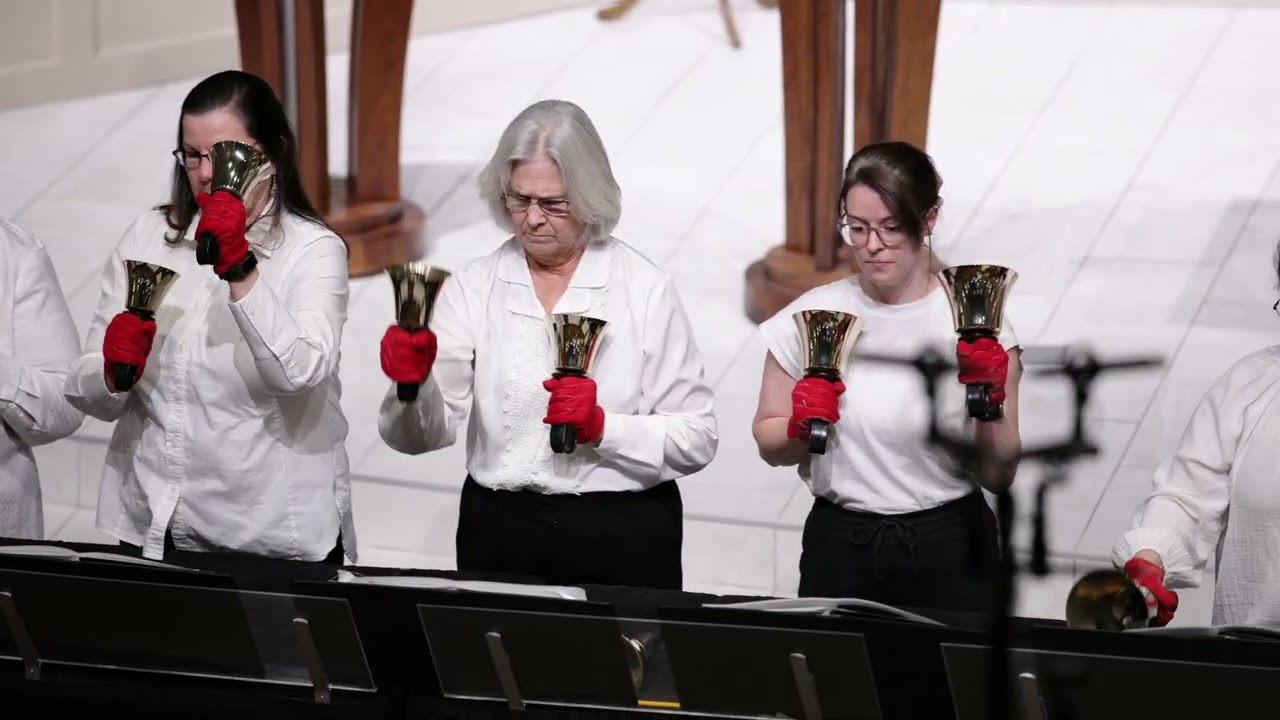 God With Us For All Time, Veni Emmanuel, Handbells and Organ, arranged by Betty Garee (b.1927-1986).