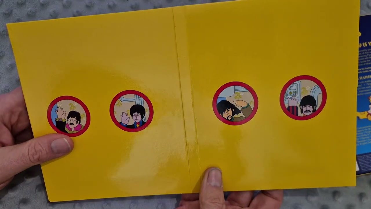Closer look at The Beatles Yellow Submarine 