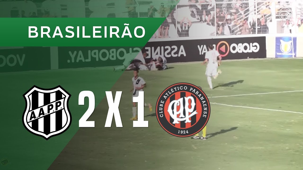 PONTE PRETA 2 X 1 ATL&Eacute;TICO-PR - 15/11 - BRASILEIR&Atilde;O 2017