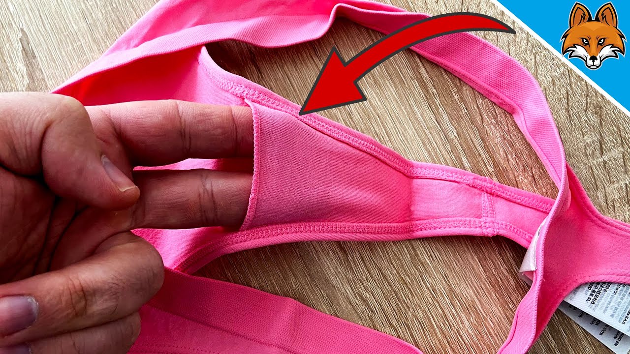 DESHALB hat Unterw&auml;sche eine Tasche im Inneren 💥 (Wusstest du es?) 🤯