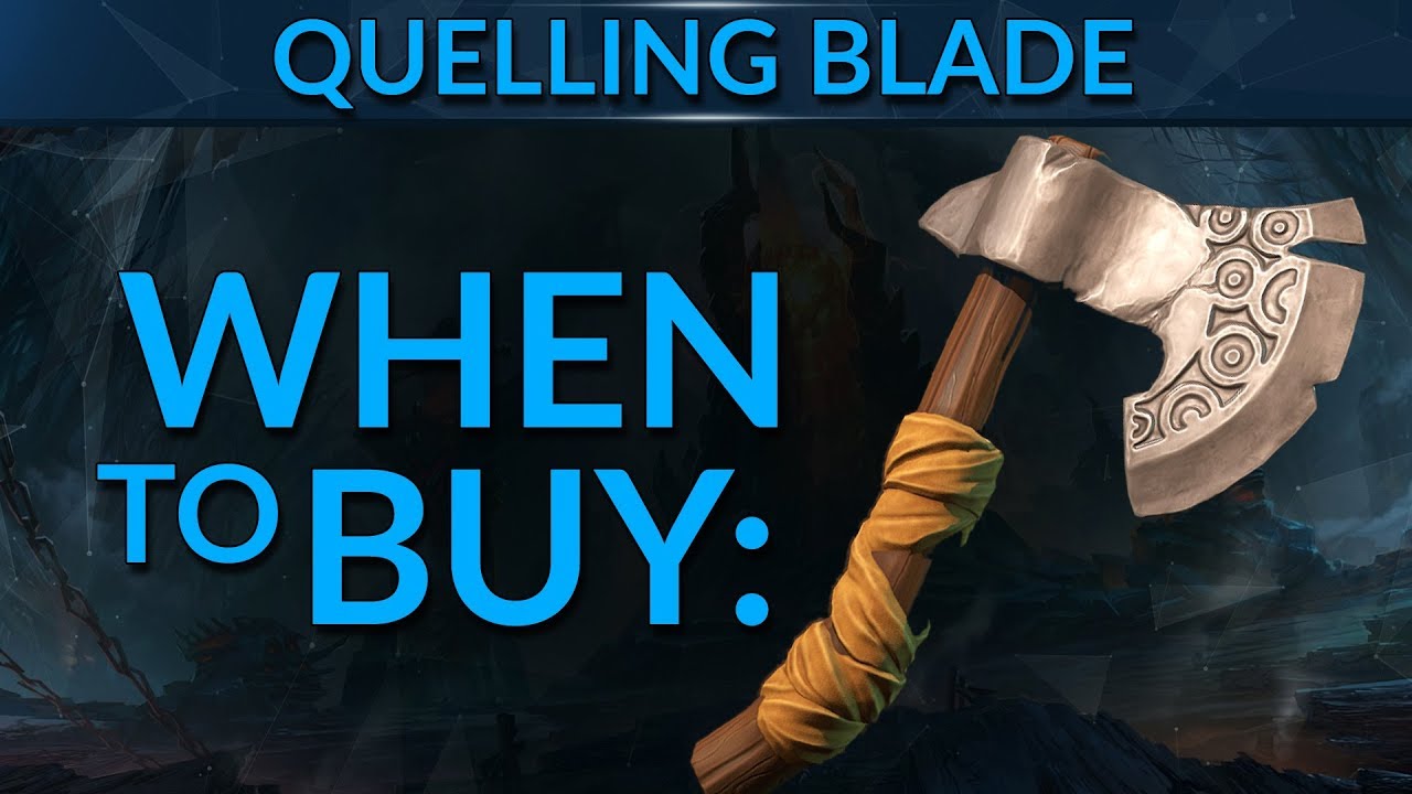 WHEN to Buy Quelling Blade?! | Dota 2 Guide