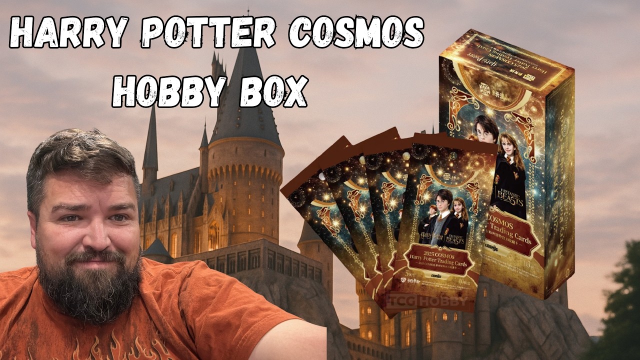 Opening a full Harry Potter Cosmos Hobby Box - Best harry potter cards ever?