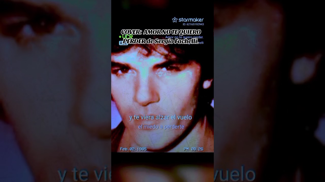 COVER:  AMOR NO TE QUIERO PERDER de Sergio Fachelli. #musica 