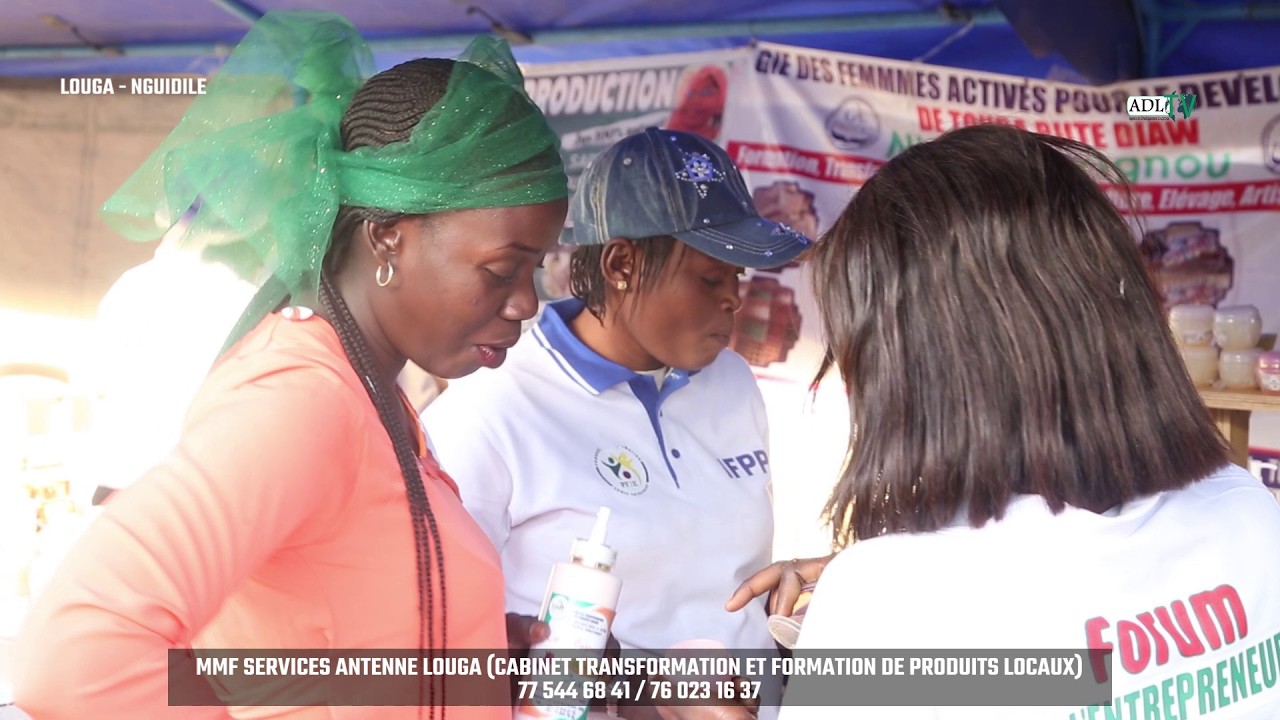 MMF SERVICE ANTENNE LOUGA CABINET TRANSFORMATION ET FORMATION DE PRODUITS LOCAUX PAR FATOU KINE DIAW