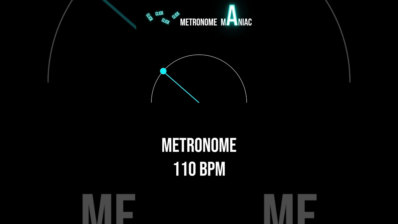 METRONOME 110 BPM 🎶 #shorts