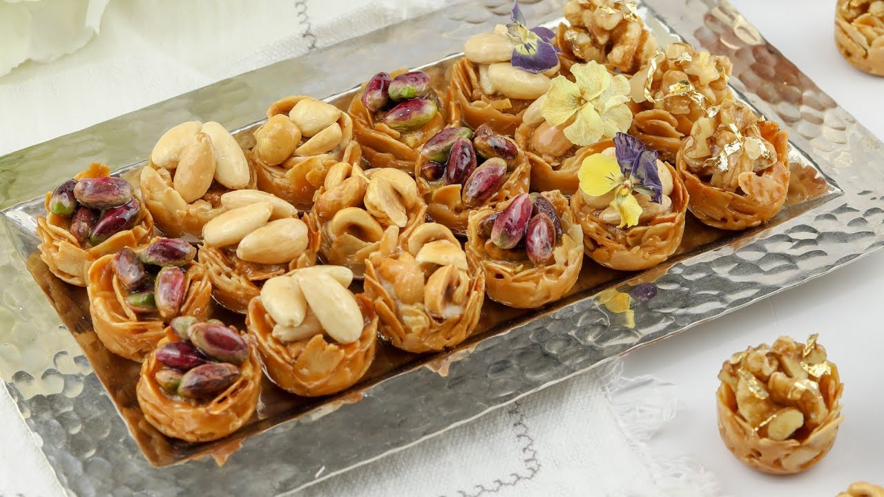 Mignardise Nid d'Amande عش اللوز و كل أسرار 💓💓حلويات تونسية