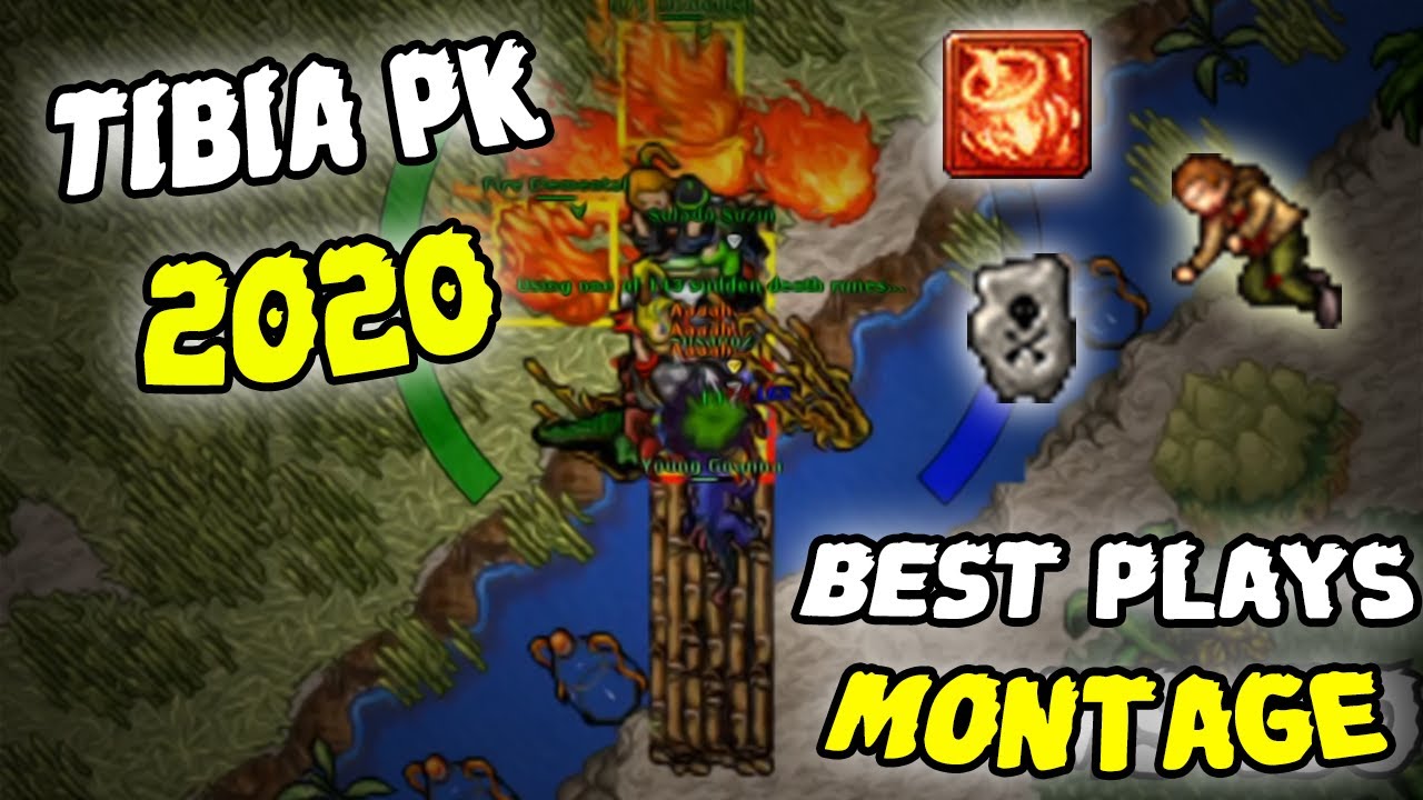 BEST PLAYS MONTAGE | Tibia PK
