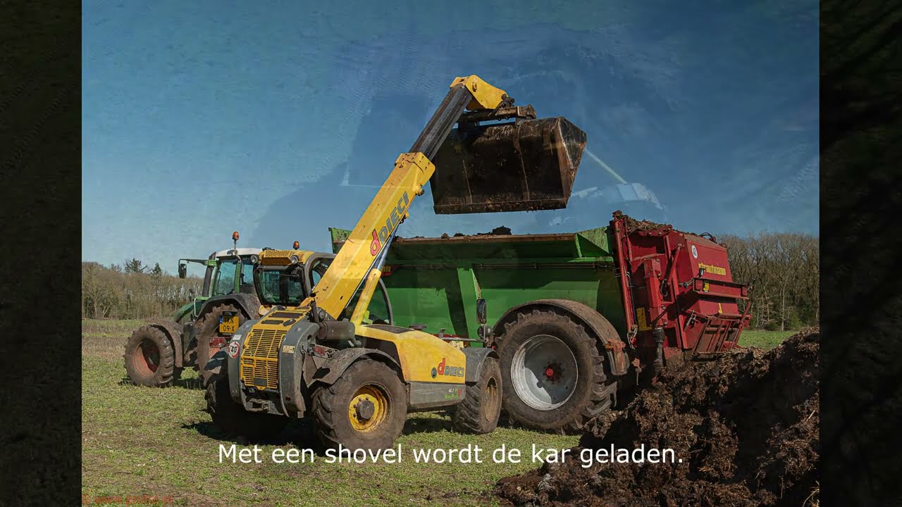 Holtesch Hooghalen compost uitrijden