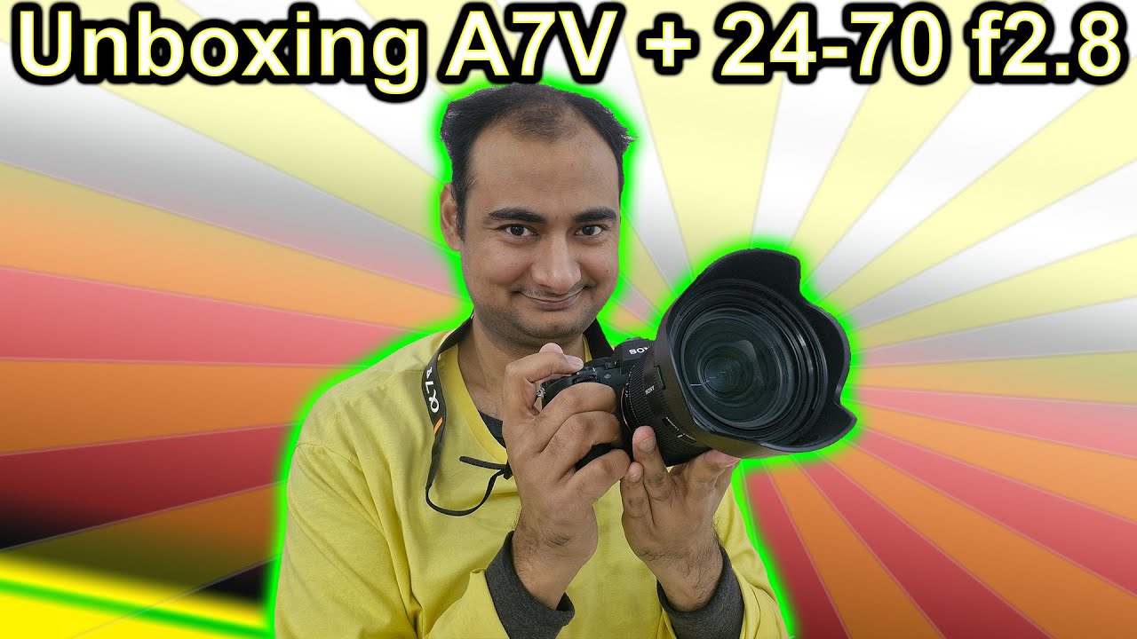 Unboxing A7v +  24-70mm f2.8 GM II  {Camera Tuesday}