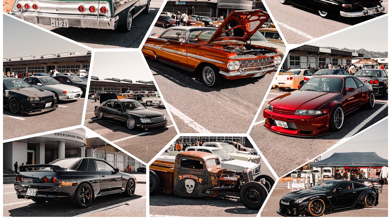 Iwakuni car  cruising motor show |4K #岩国カークルージング
