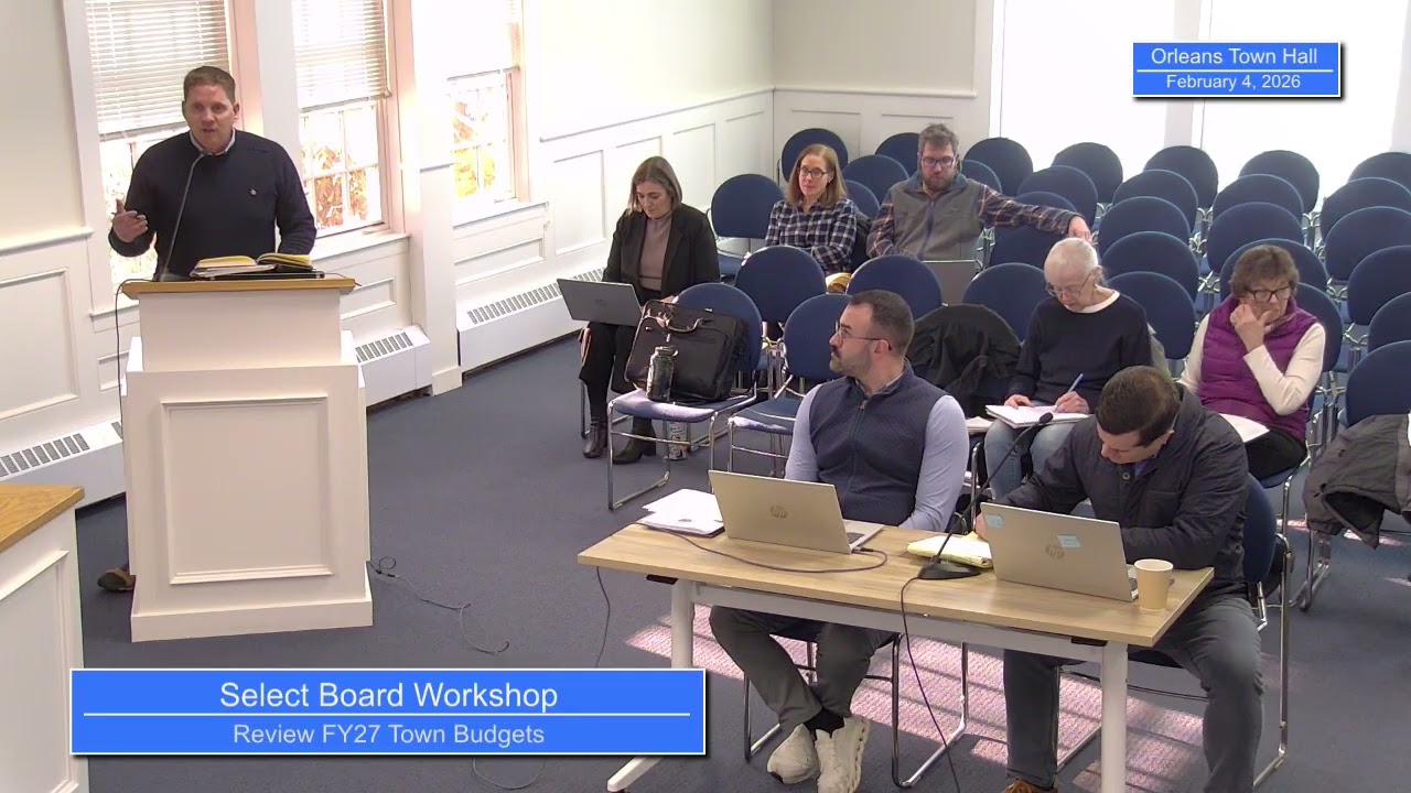 Select Board Workshop - February 4, 2026