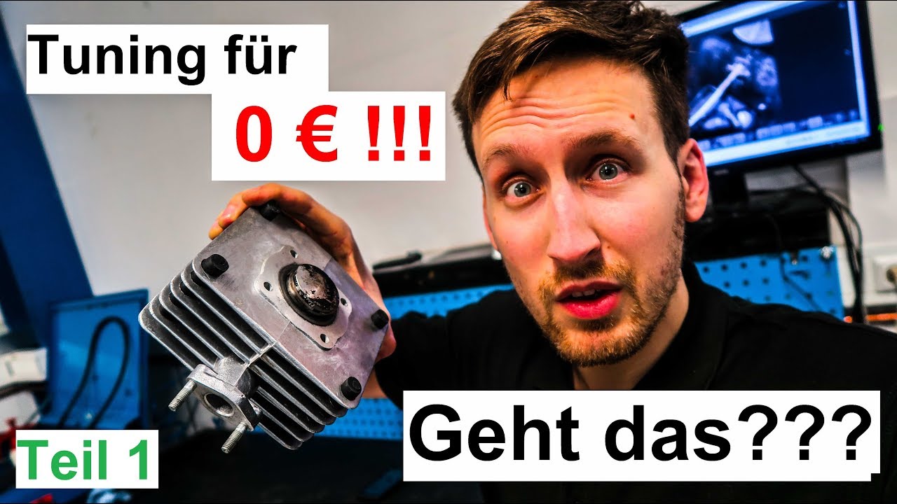 Tuning für 0 € !!! GEHT DAS?!?!? Wir testen es bei einer Simson S50 - Teil 1
