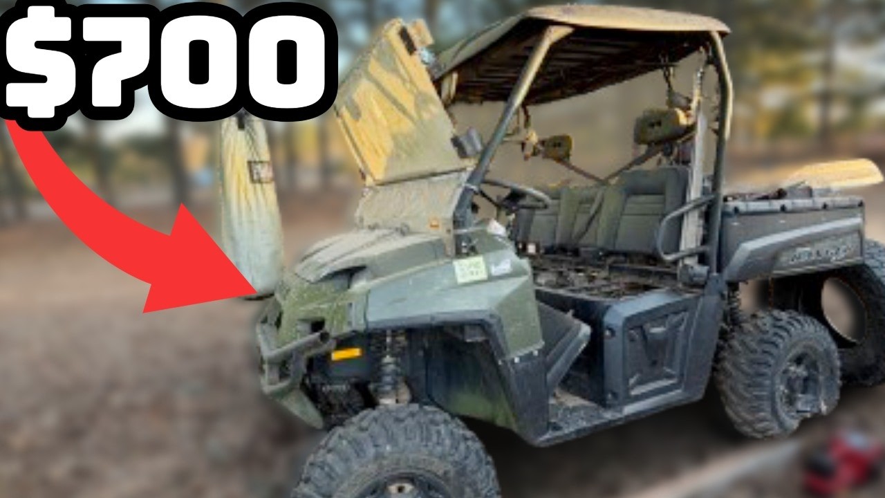 I Bought This $4500 UTV For $700, Is It Junk?