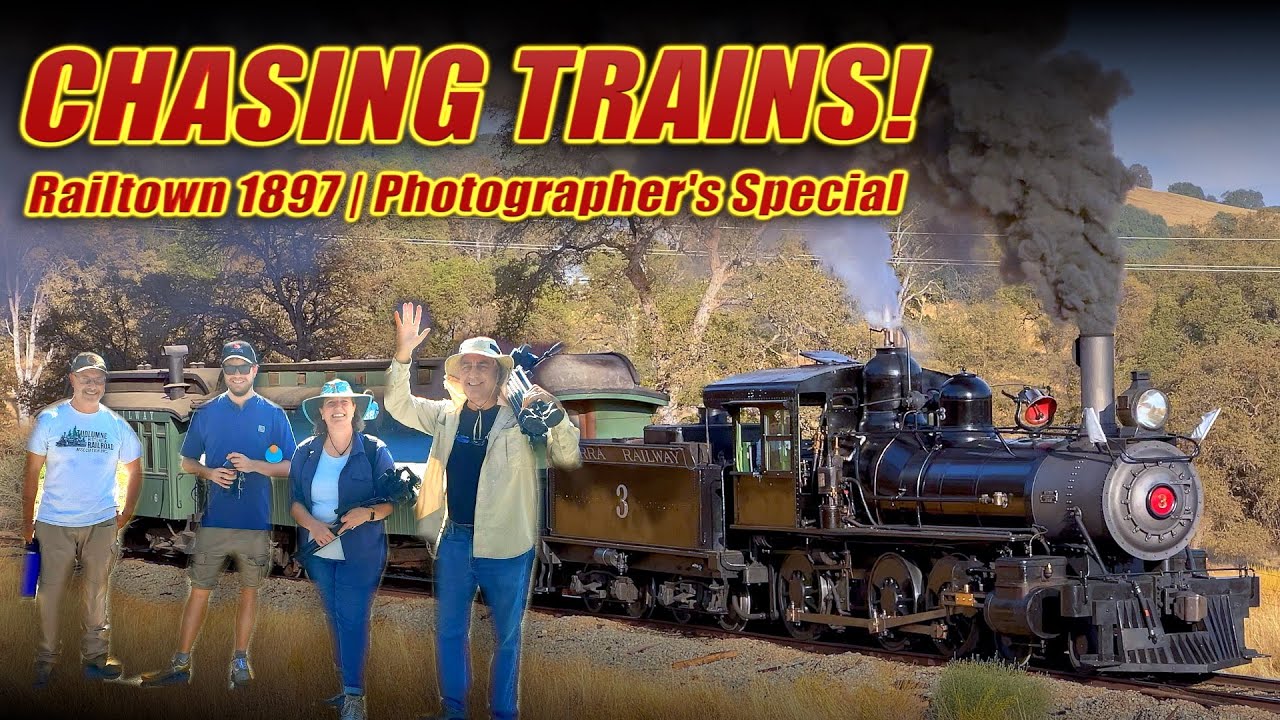 В погоне за поездами! Railtown 1897 Назад в будущее III и специальный фоторепортаж