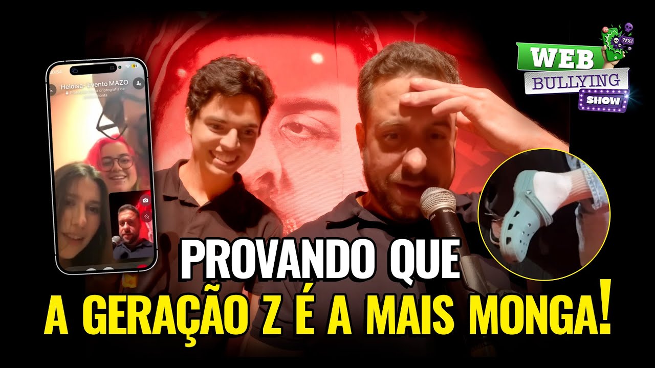 EMBRIAGUEZ, CROCS E O V&Ocirc; BOLSONARISTA | #WEBBULLYING SHOW