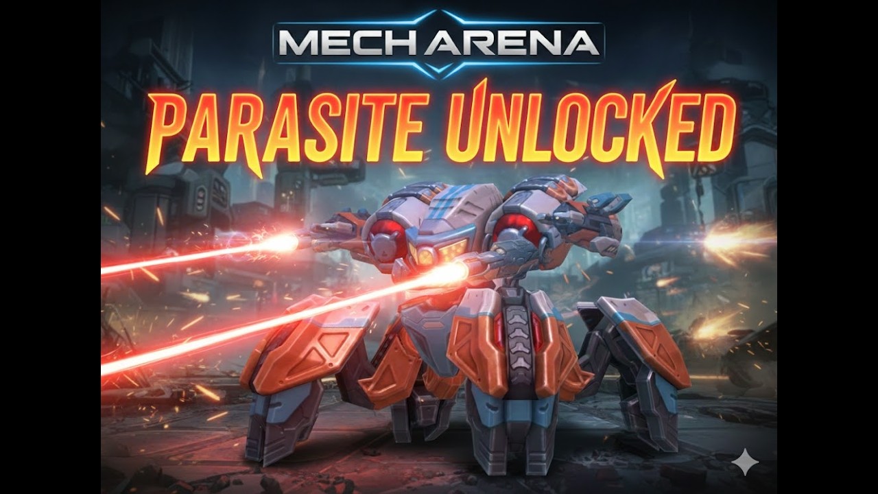 Parasite Unlocked | Mech Arena Rebalanced Weapons Felt Good