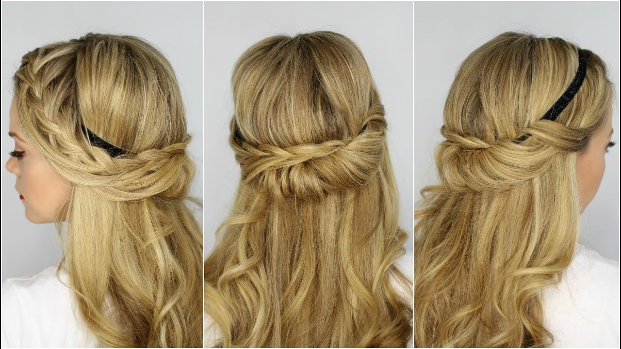 Tuck and Cover Half Looped French Braid