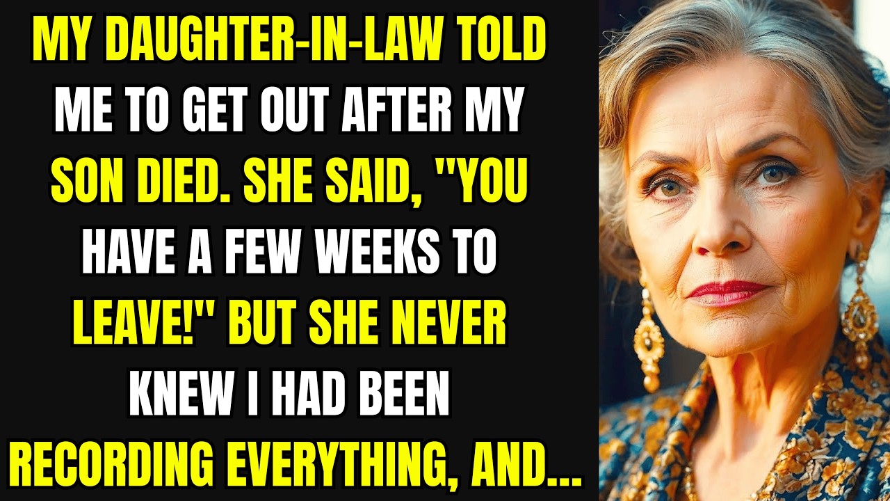My Daughter-in-law Tried To Kick Me Out Of My Own Home After My Son Died, But She Had No Idea Wha...