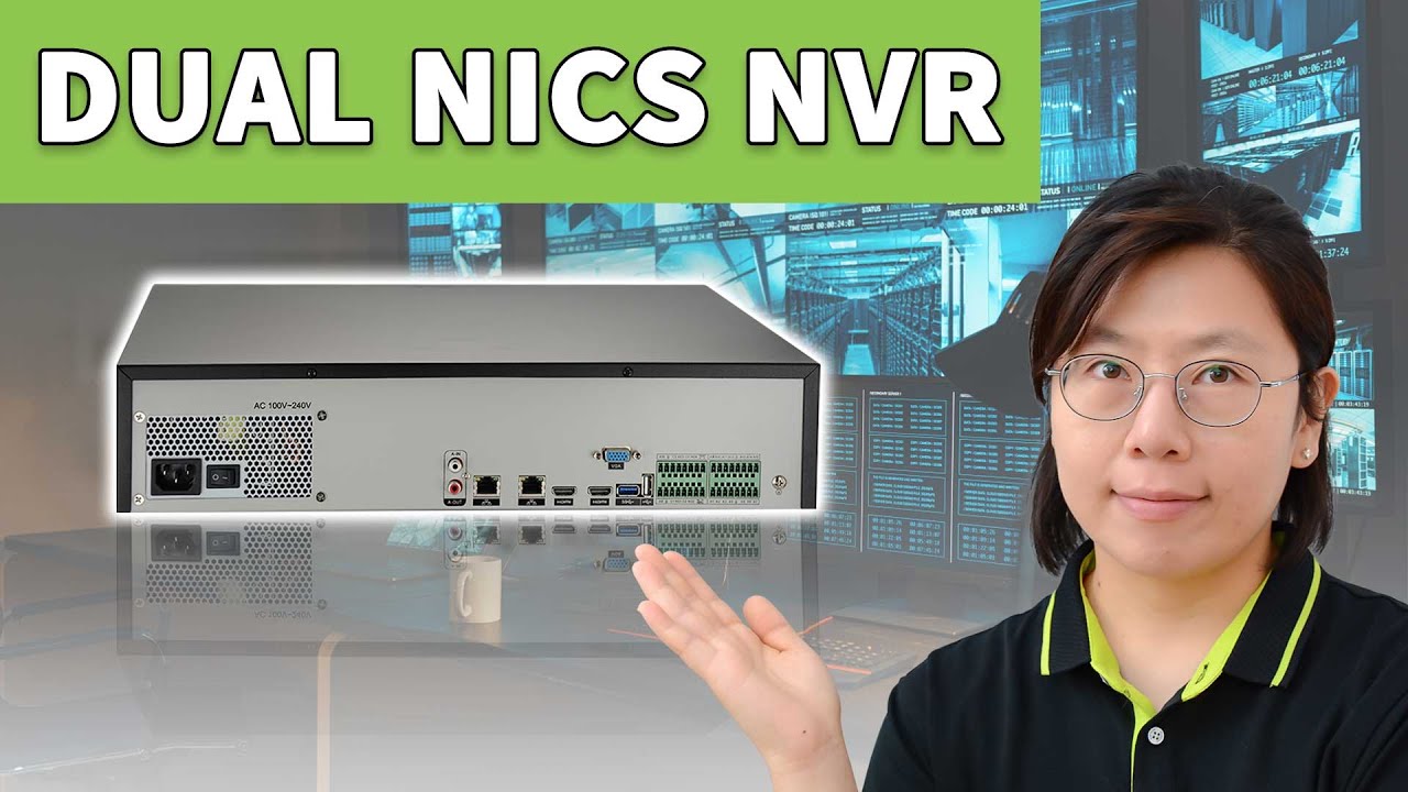Two Network Ports on One NVR | How to Use Dual NICS