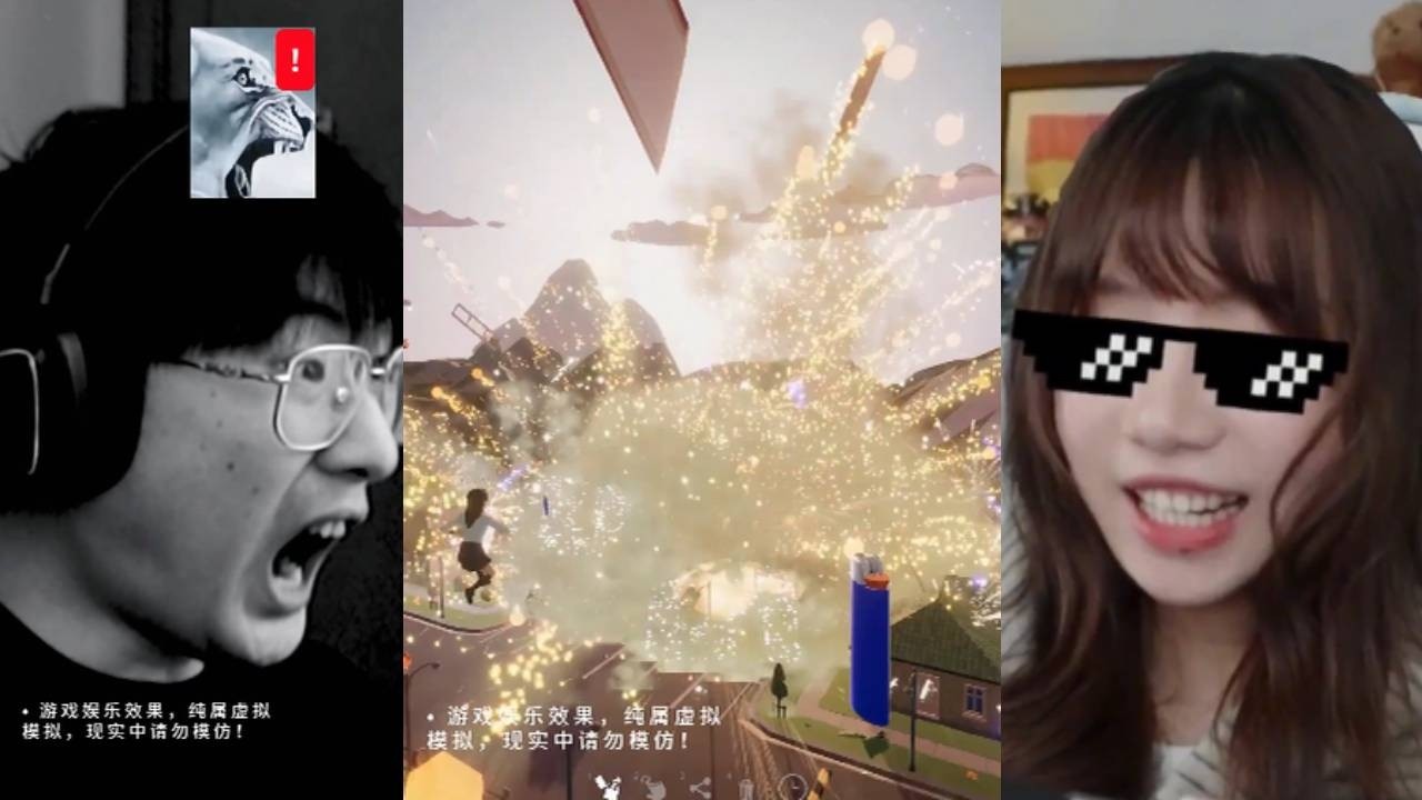 周周和庄庄GAMER  Best Couple Gaming：《放 烟 花》#vocal  Mobile Games Computer Games#games #funny