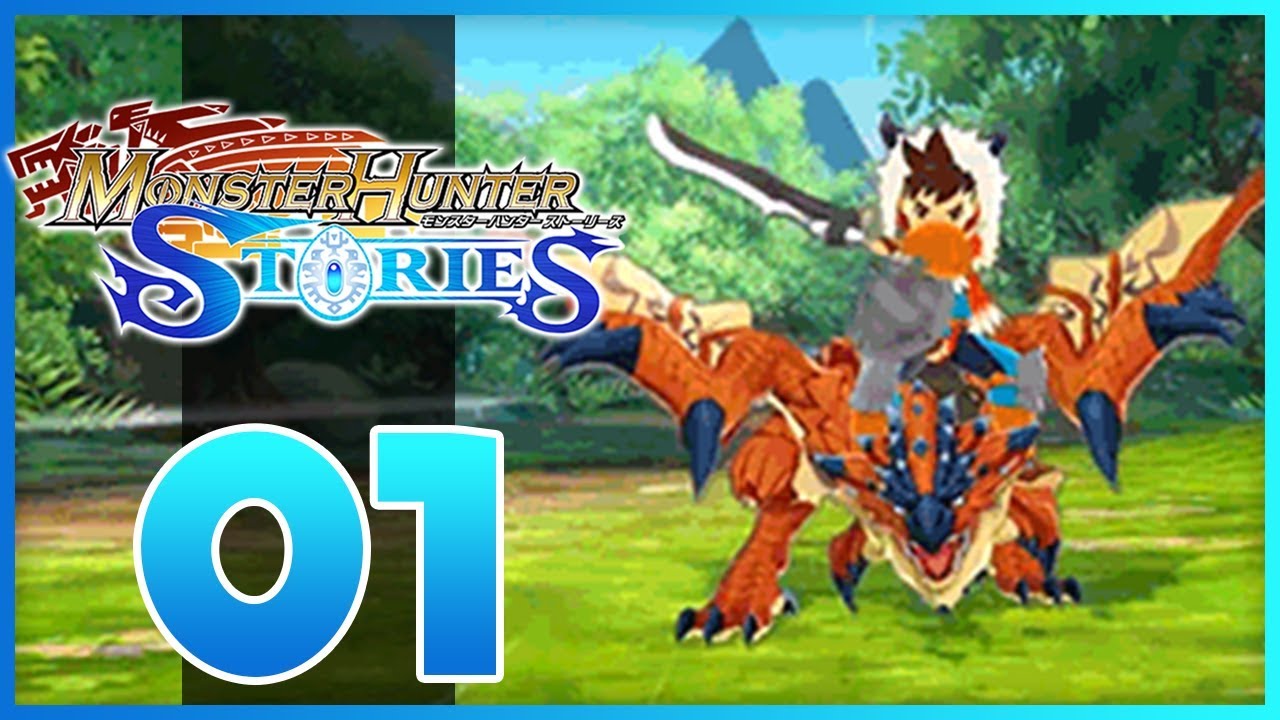 Monster Hunter Stories - Episode 1 - Monstie Egg! (Monster Hunter Stories 3DS Gameplay)