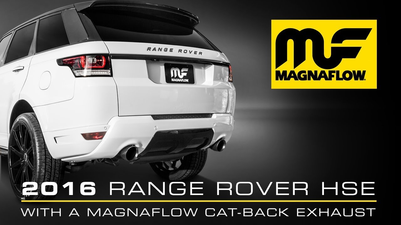 2016 Range Rover HSE V6 3.0L MagnaFlow Exhaust Soundclip