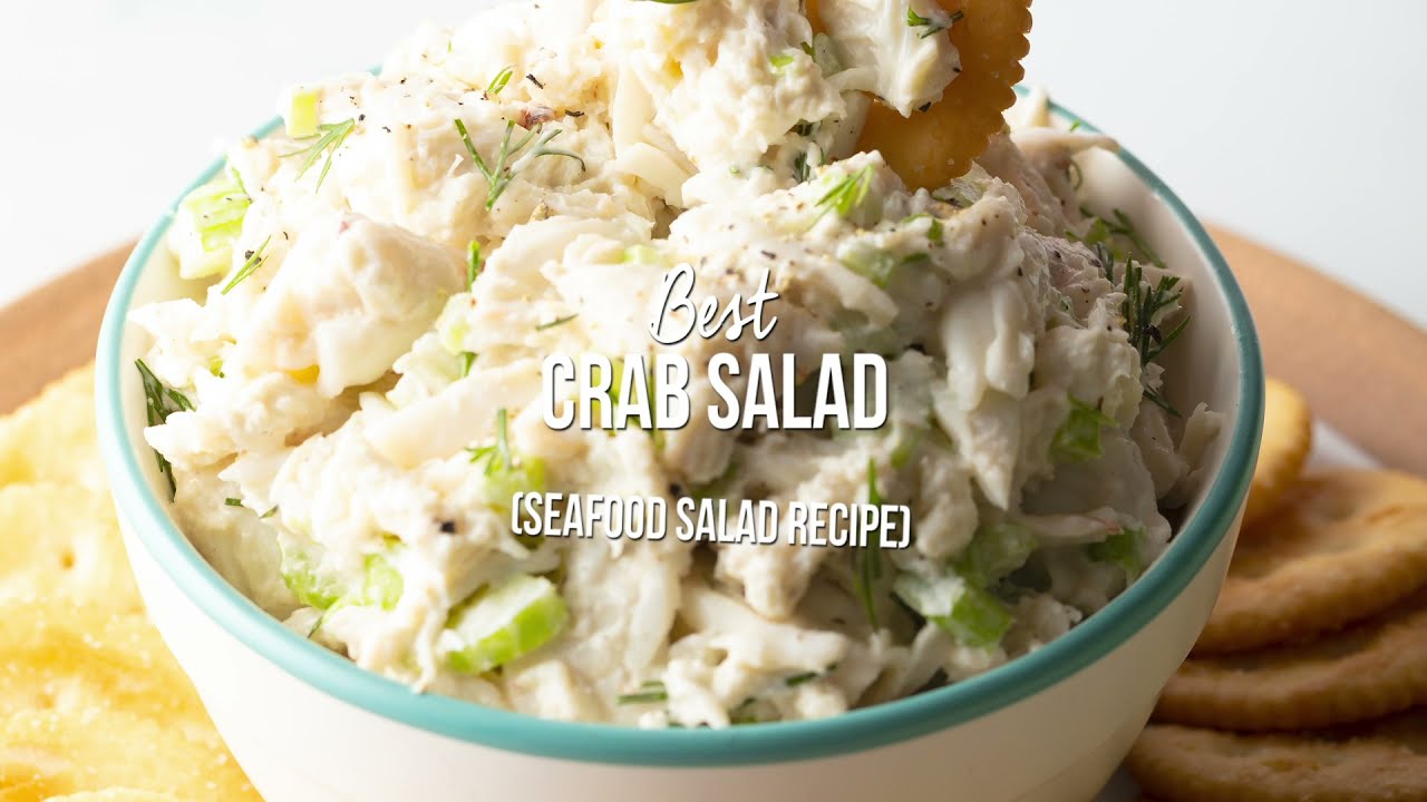 Best Crab Salad (Seafood Salad Recipe)⁠
