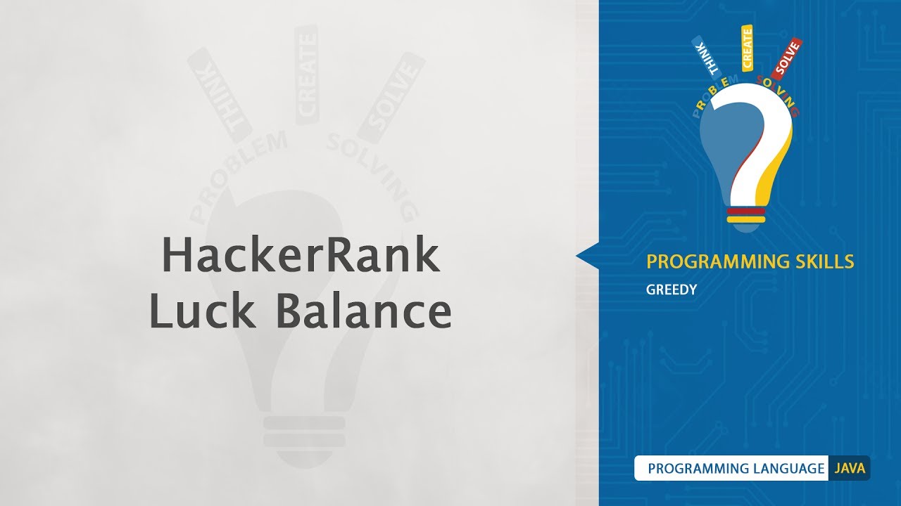HackerRank - Luck Balance
