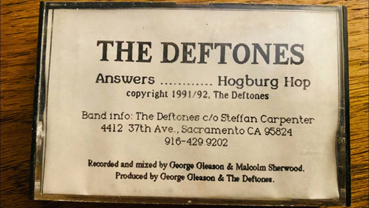 (The) Deftones - Answers/ Hogburg Hop Demo Tape (2023 Remaster)