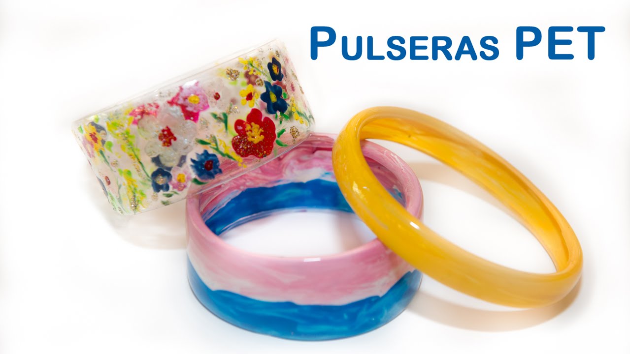 Bonitas Pulseras de Botellas PET Recicladas Facilisimas