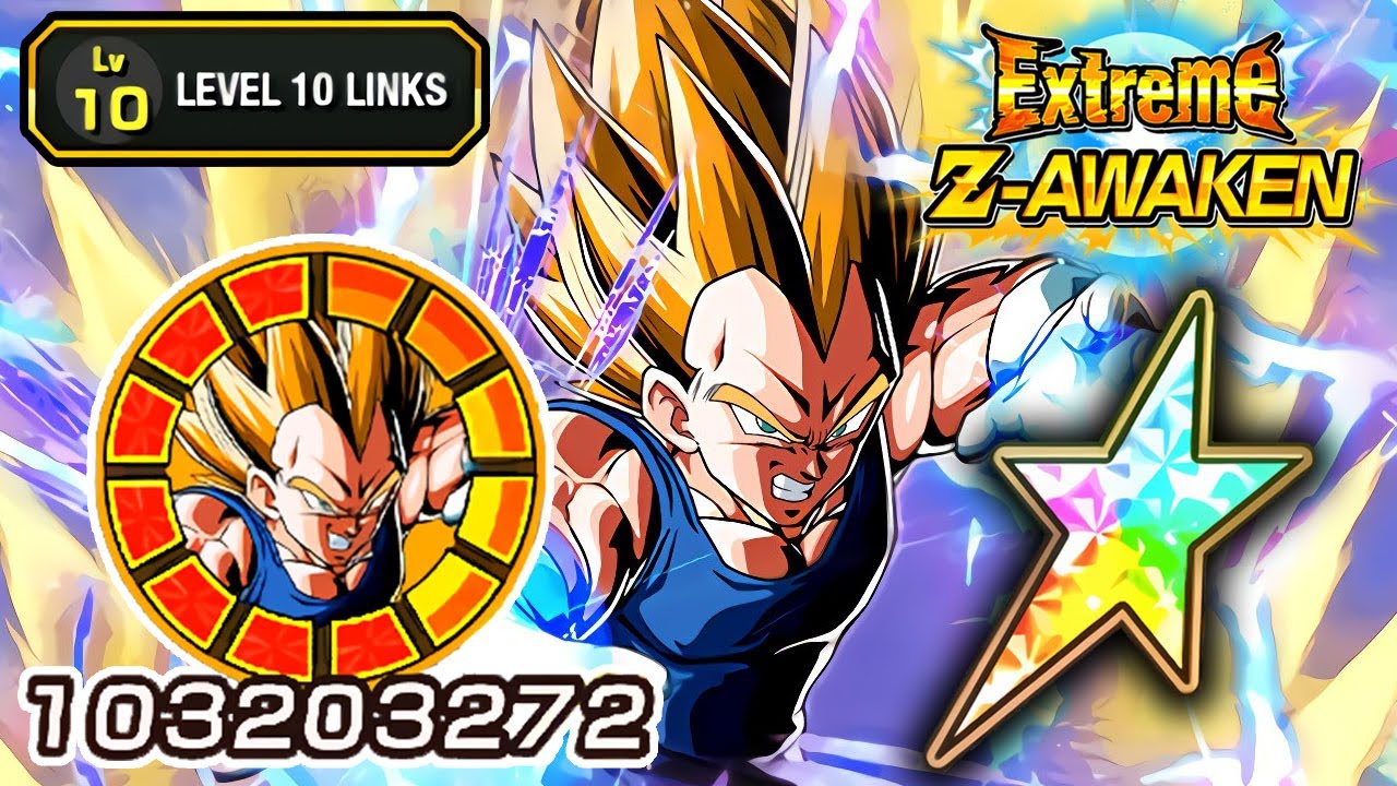 100% EZA PHY LR SSJ2 ANGEL VEGETA LEVEL 10 LINKS!!!!! Dragon Ball Z Dokkan Battle