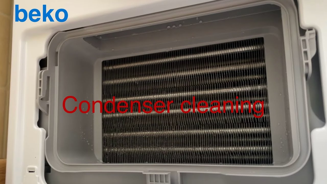 How to clean beko dryer WITHOUT DISASSAMBELY