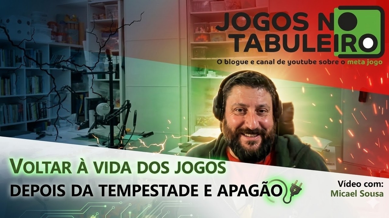 Voltar à vida dos jogos de tabuleiro depois da Tempestade e Apagão