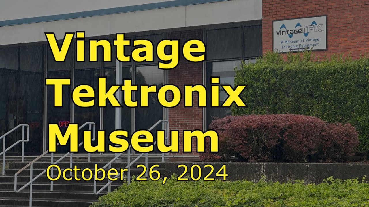 Посещение музея винтажных Tektronix