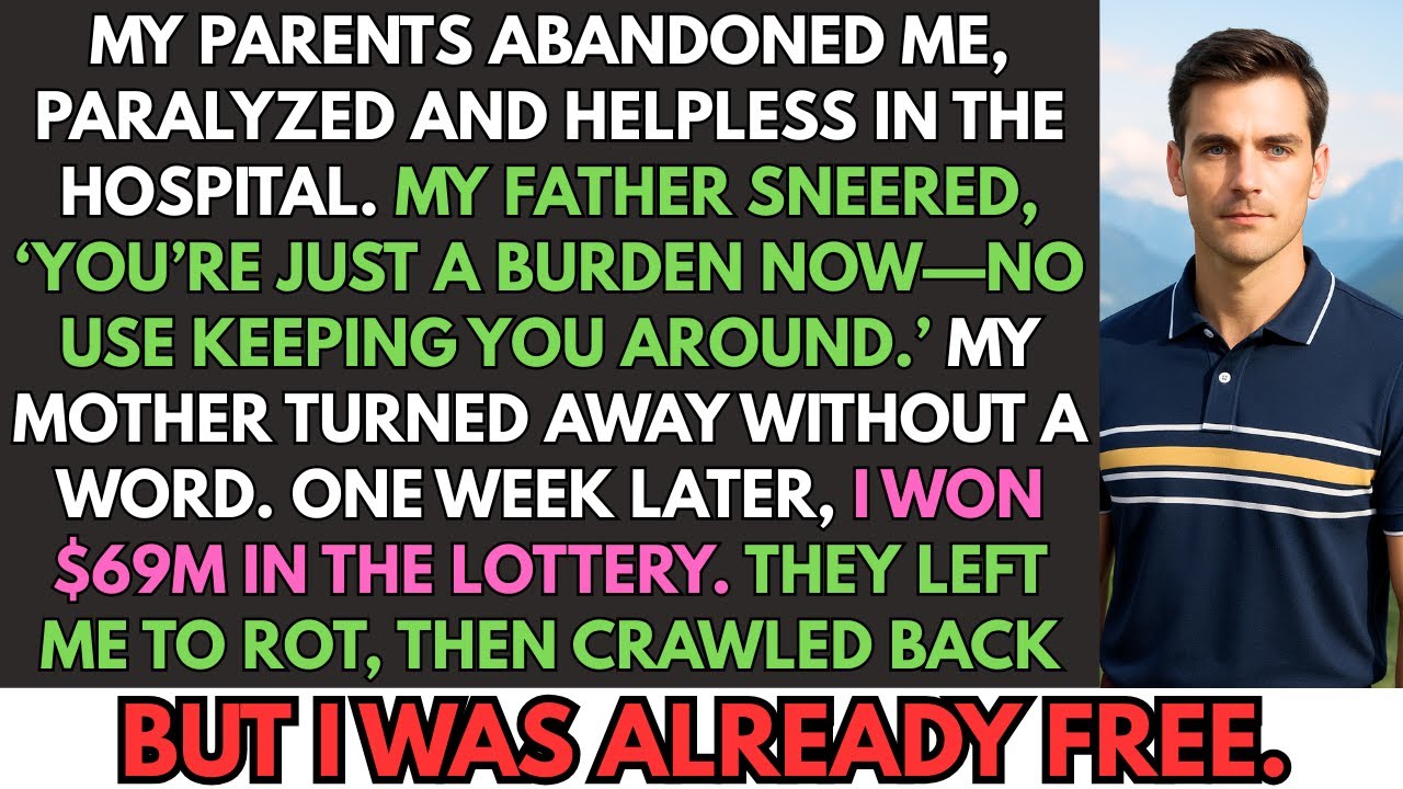 My Parents Left Me To Die In The Hospital—A Week Later, I Won $69M And Learned To Walk Again Alone.