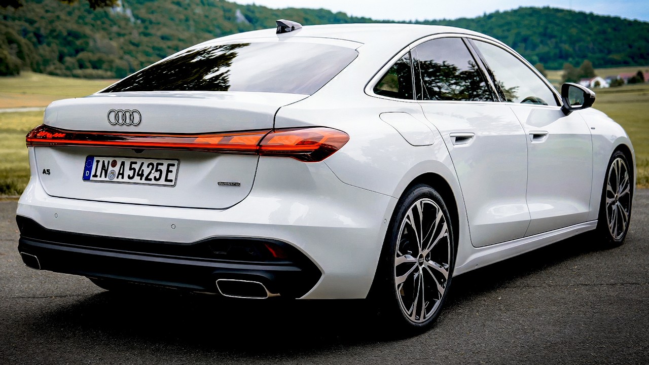 New 2025 Audi A5 Sedan (Quattro) e-hybrid | Sound | Drive