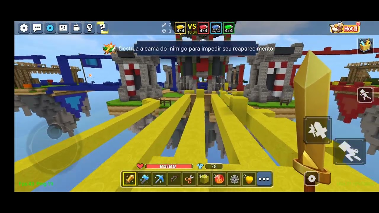 Minecraft muito top.
