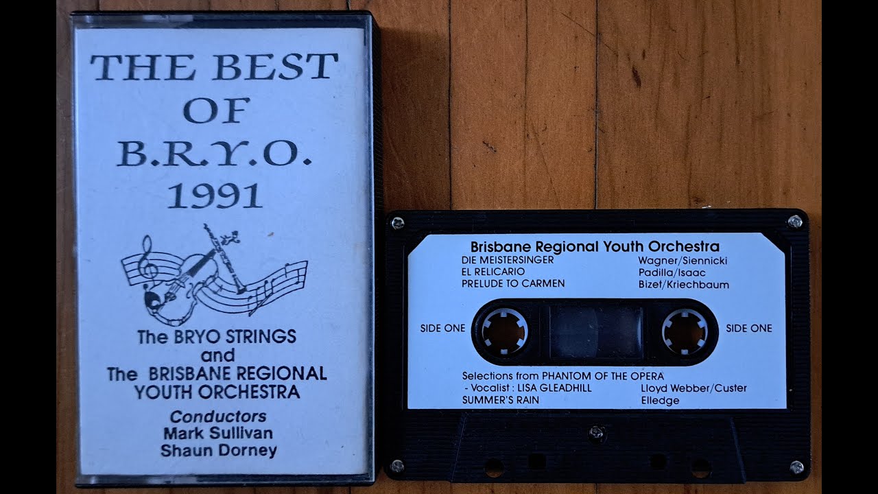 The Best of B.R.Y.O 1991 Cassette