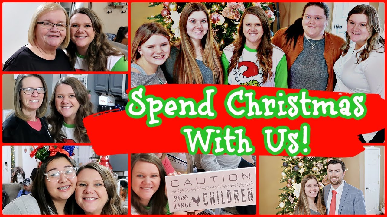 SPEND CHRISTMAS DAY WITH US | CHRISTMAS EVE & CHRISTMAS DAY WITH OUR FAMILY | TRASHED HOUSE!