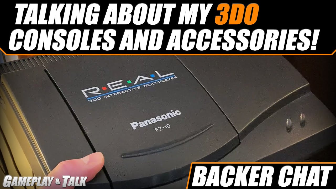 Talking About my 3DO Consoles and Accessories (FZ-1 & FZ-10) - Backer Chat #1