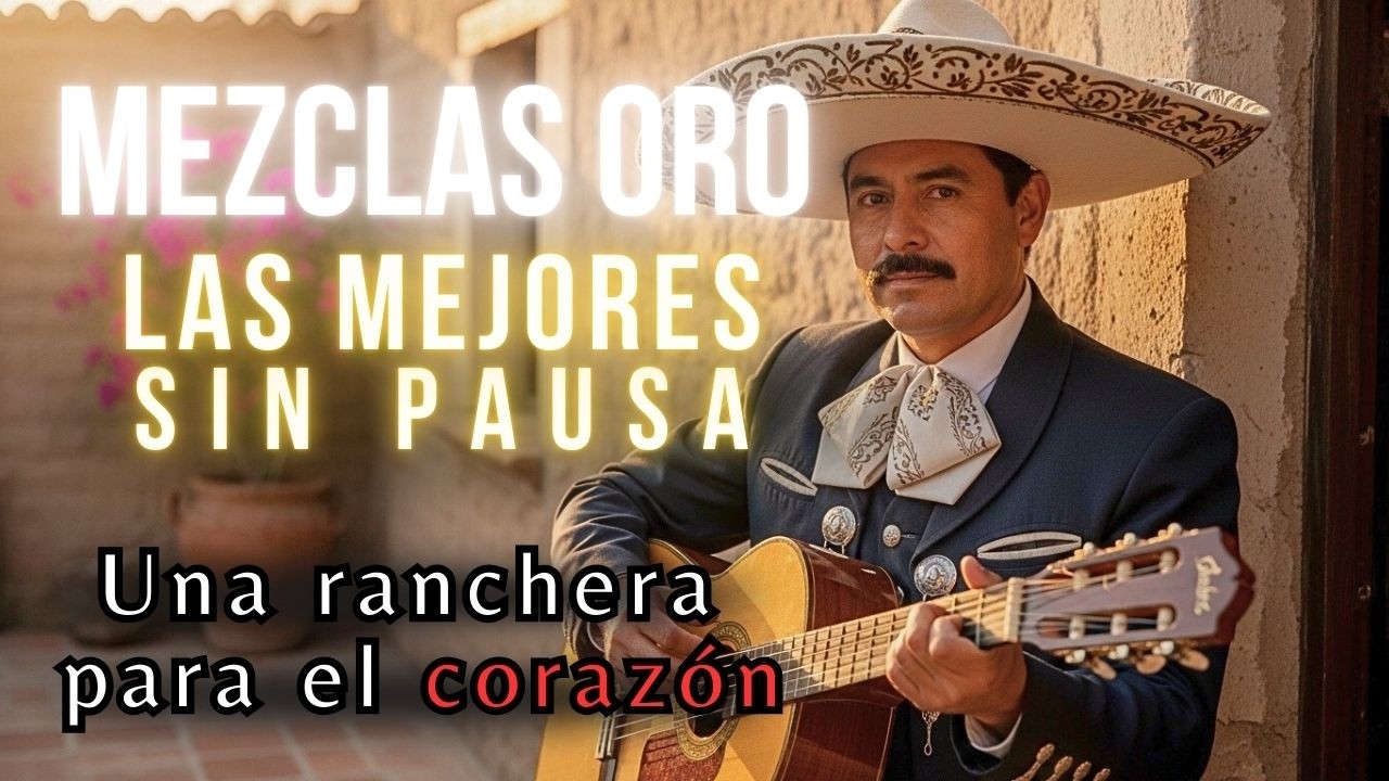 MIX RANCHEIRAS de ORO para honrar el amor de la FAMILIA. Mix Sin Pausa - 1 hora