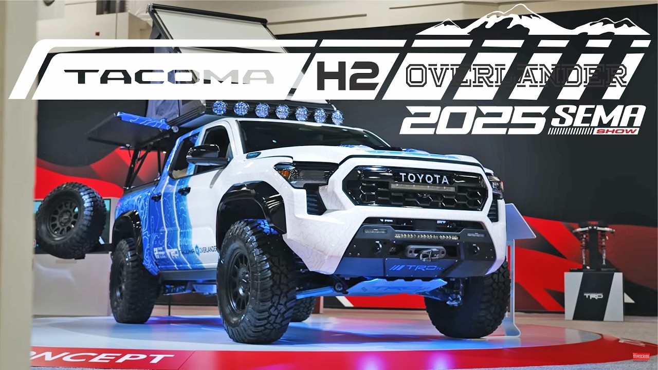 Встречайте Toyota Tacoma H2 Overlander на выставке SEMA 2025