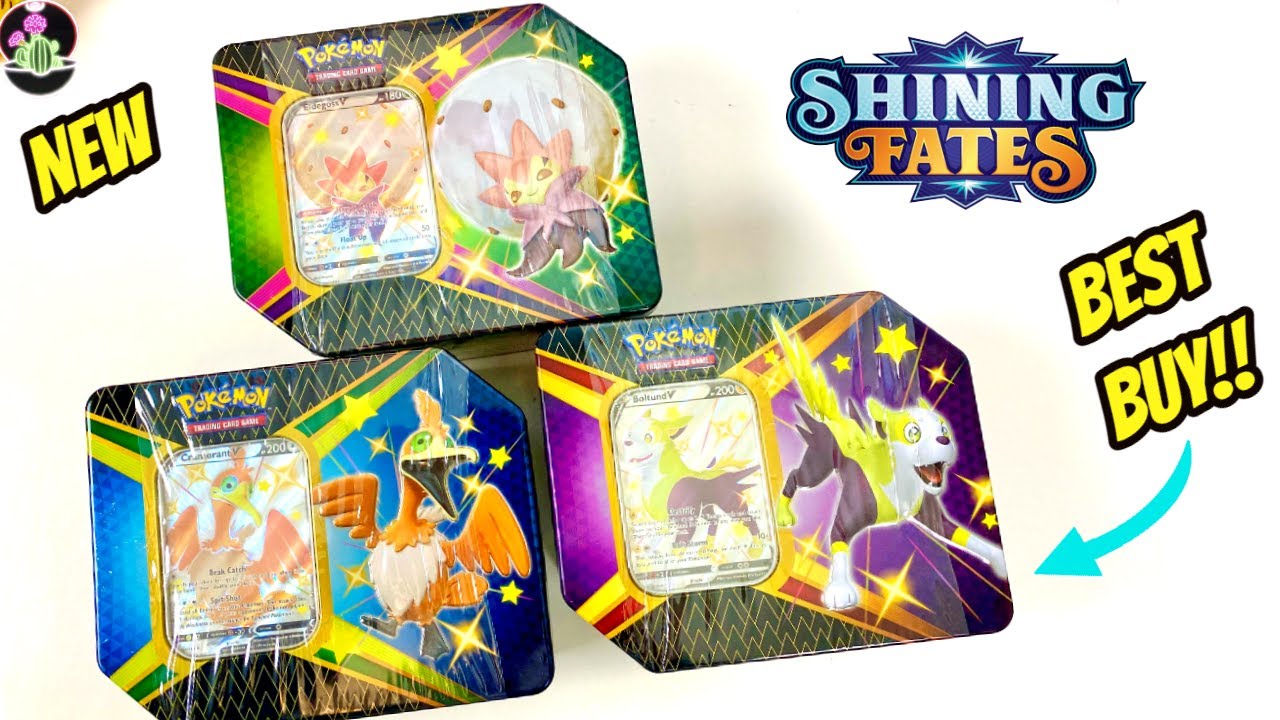 Best Shining Fates Products To Buy! Pokémon Shining Fates Tins Opening!