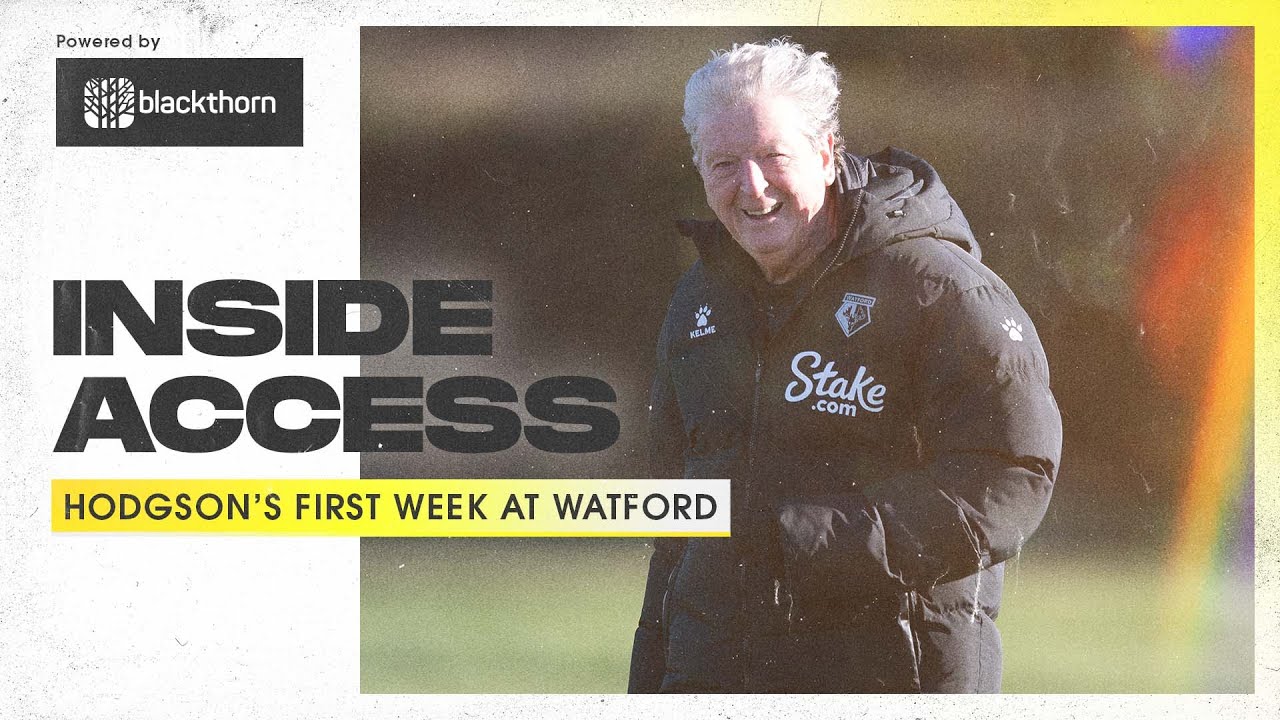 UNSEEN Footage From Roy Hodgson's First Week! | Inside Access 📺