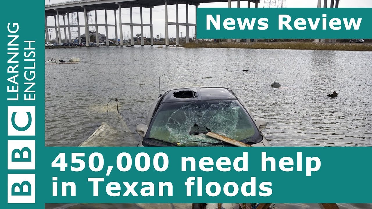 Texan floods: 450,000 need help: BBC News Review