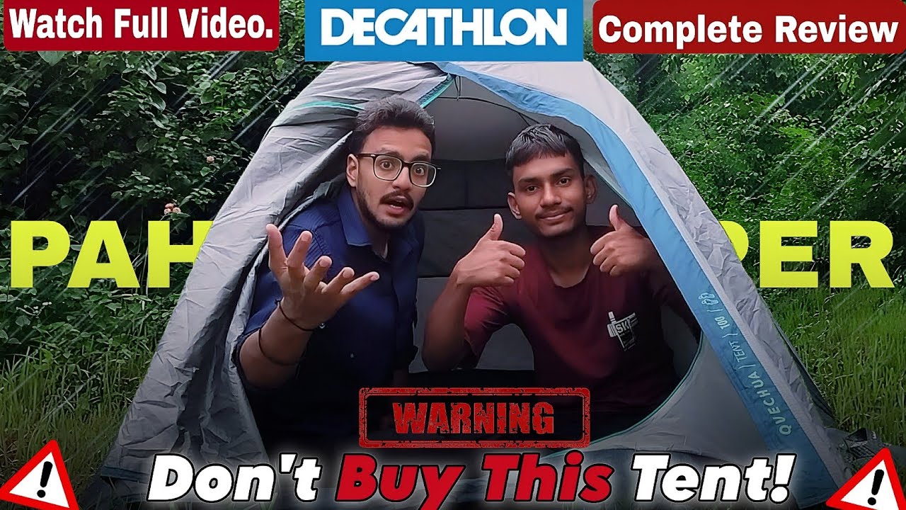 Unboxing Decathlon 2 Person Quechua Tent| Camping Tent Review| Pahadi Camper