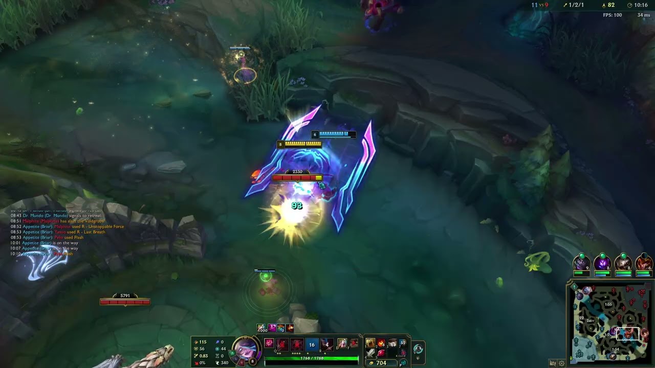 Season 16 day 37 - Game 3: Briar v. Malphite