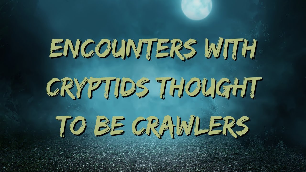 Encounters With Cryptids Thought to be Crawlers