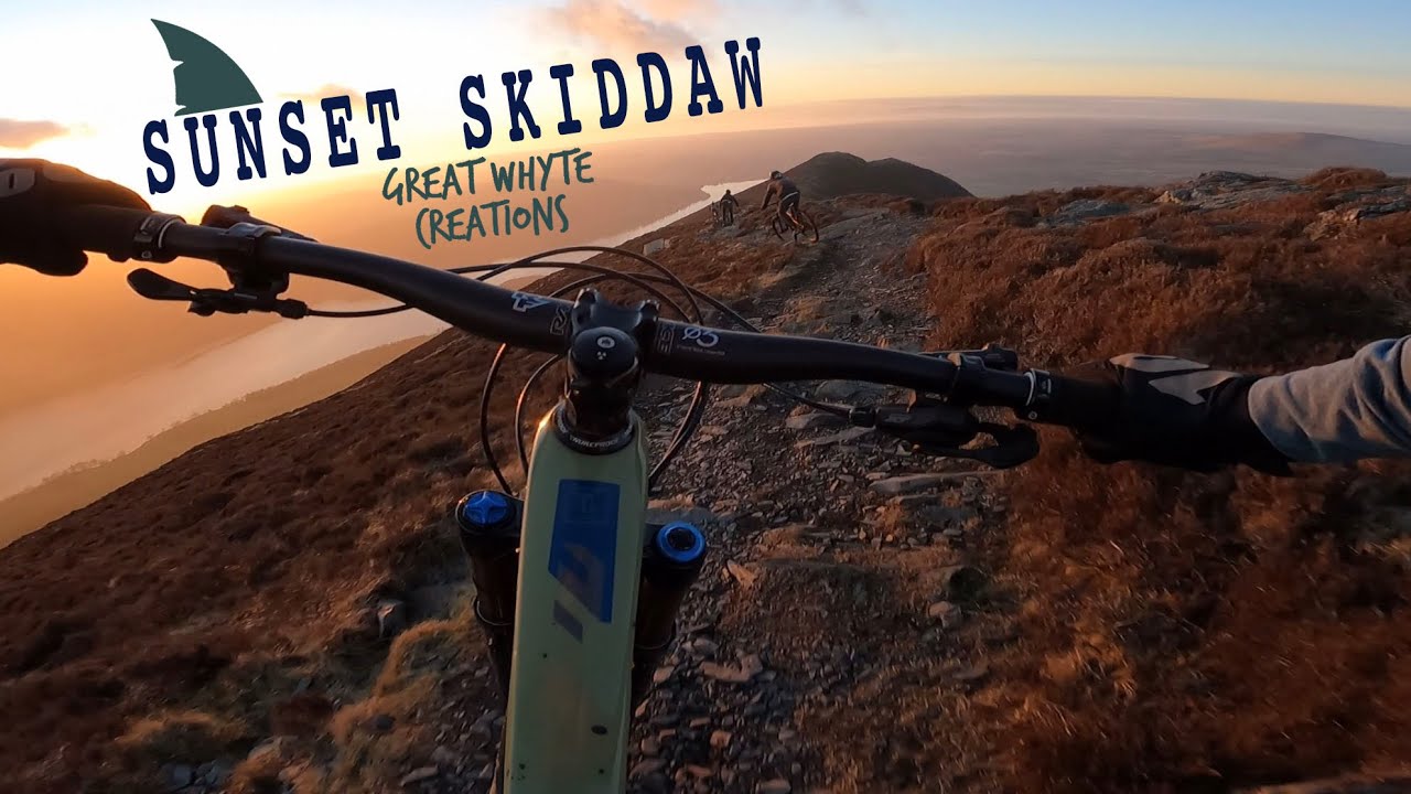 Great Whyte Creations - Sunset Skiddaw - The Best Lake District MTB Descent!